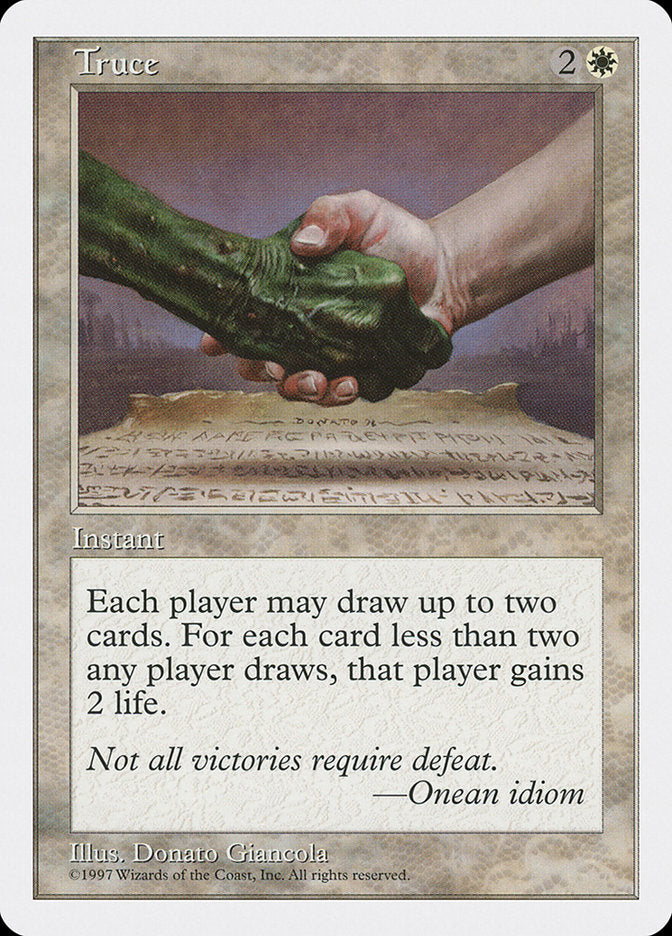 Truce [Fifth Edition] - Magic: The Gathering - Card Brawlers | Quebec | Canada |