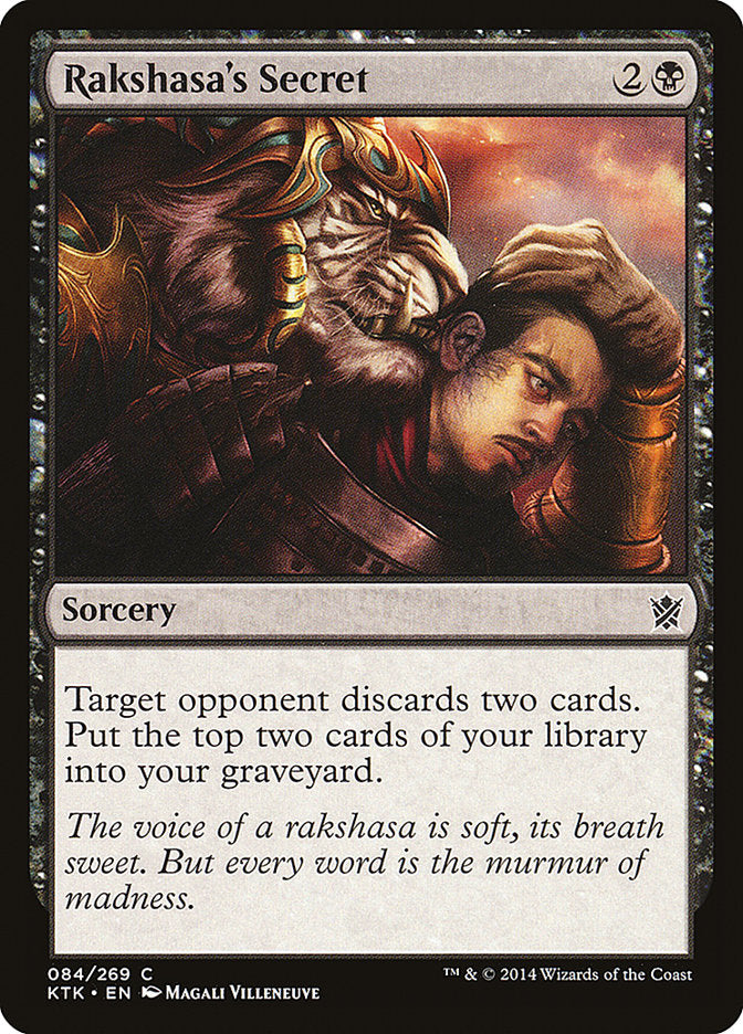 Rakshasa's Secret [Khans of Tarkir] - Magic: The Gathering - Card Brawlers | Quebec | Canada |