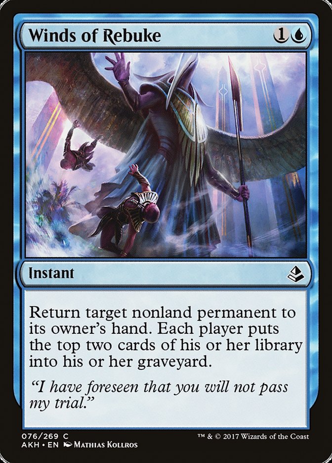 Winds of Rebuke [Amonkhet] - Magic: The Gathering - Card Brawlers | Quebec | Canada |