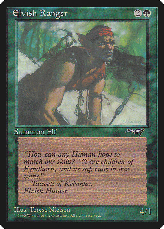 Elvish Ranger (Insect on Back) [Alliances] - Magic: The Gathering - Card Brawlers | Quebec | Canada |