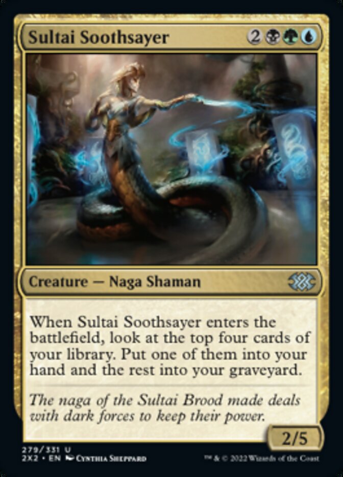 Sultai Soothsayer [Double Masters 2022] - Magic: The Gathering - Card Brawlers | Quebec | Canada |
