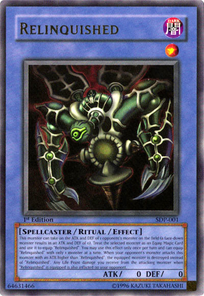 Relinquished [SDP-001] Ultra Rare - Yu-Gi-Oh! - Card Brawlers | Quebec | Canada |