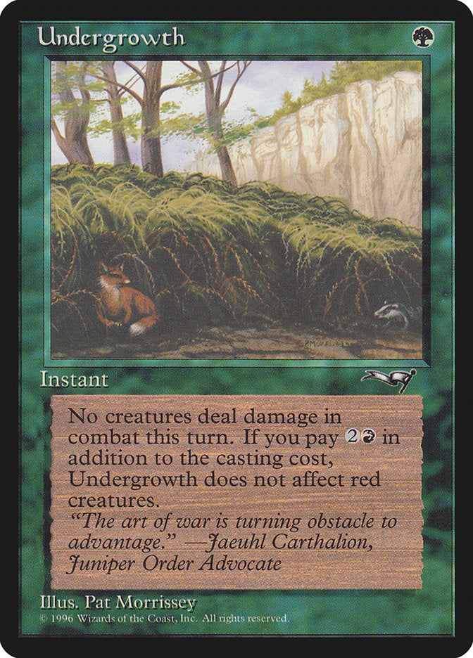 Undergrowth (Fox Art) [Alliances] - Magic: The Gathering - Card Brawlers | Quebec | Canada |