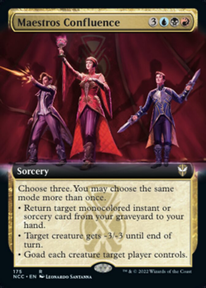 Maestros Confluence (Extended Art) [Streets of New Capenna Commander] - Magic: The Gathering - Card Brawlers | Quebec | Canada |