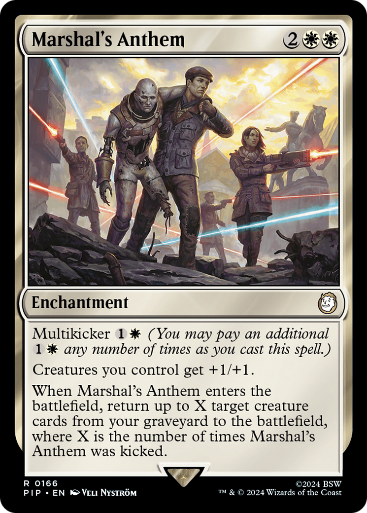 Marshal's Anthem [Fallout] - Magic: The Gathering - Card Brawlers | Quebec | Canada |