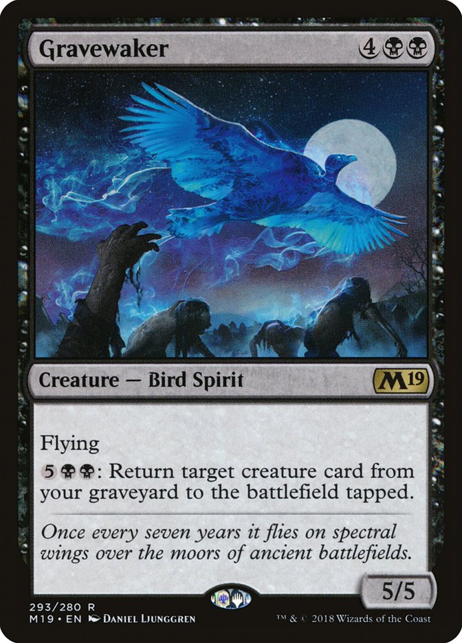 Gravewaker [Core Set 2019] - Magic: The Gathering - Card Brawlers | Quebec | Canada |