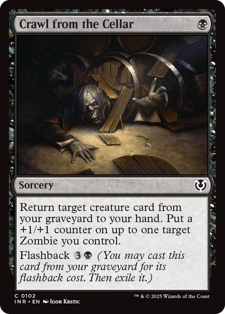 Crawl from the Cellar [Innistrad Remastered] - Magic: The Gathering - Card Brawlers | Quebec | Canada |