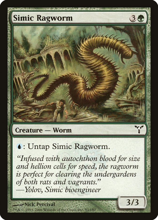 Simic Ragworm [Dissension] - Magic: The Gathering - Card Brawlers | Quebec | Canada |