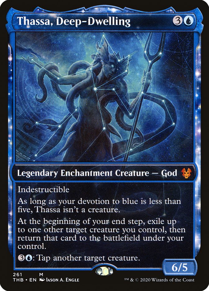 Thassa, Deep-Dwelling (Showcase) [Theros Beyond Death] - Magic: The Gathering - Card Brawlers | Quebec | Canada |