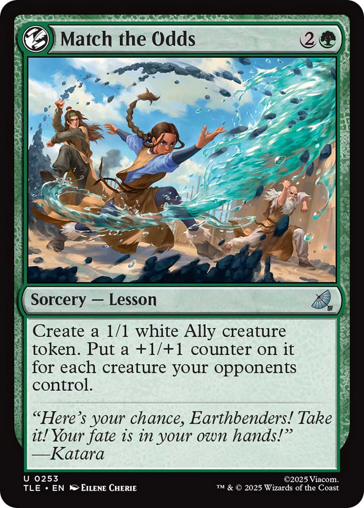 Match the Odds [Avatar: The Last Airbender: Eternal-Legal] - Magic: The Gathering - Card Brawlers | Quebec | Canada |