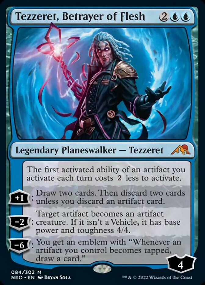 Tezzeret, Betrayer of Flesh [Kamigawa: Neon Dynasty] - Magic: The Gathering - Card Brawlers | Quebec | Canada |