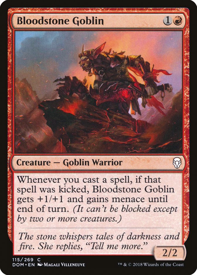 Bloodstone Goblin [Dominaria] - Magic: The Gathering - Card Brawlers | Quebec | Canada |