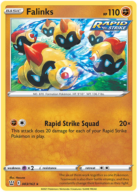 Falinks (083/163) [Sword & Shield: Battle Styles] - Pokémon - Card Brawlers | Quebec | Canada |