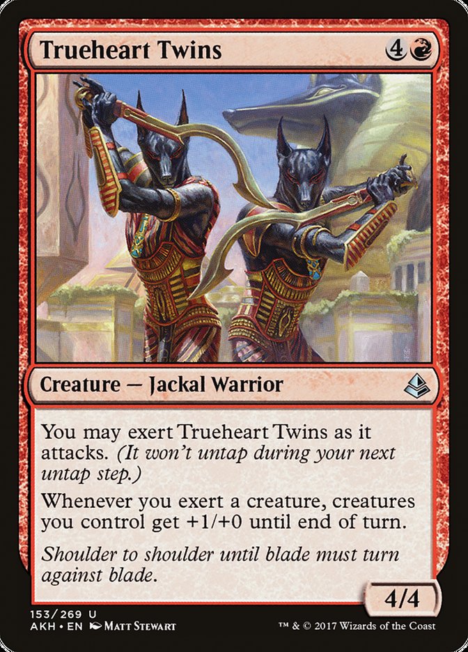 Trueheart Twins [Amonkhet] - Magic: The Gathering - Card Brawlers | Quebec | Canada |