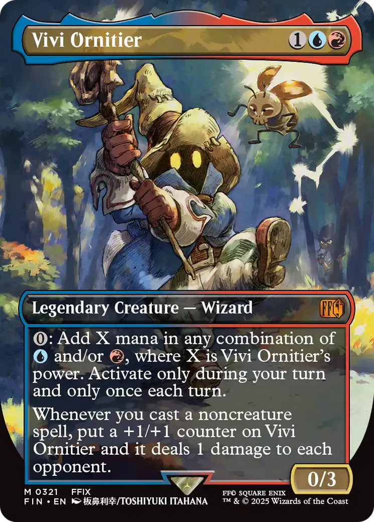 Vivi Ornitier (Borderless) [FINAL FANTASY] - Magic: The Gathering - Card Brawlers | Quebec | Canada |