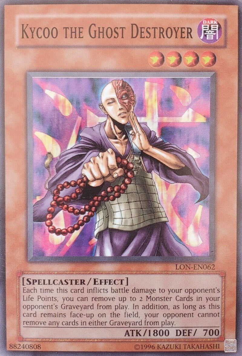 Kycoo the Ghost Destroyer [LON-EN062] Super Rare - Yu-Gi-Oh! - Card Brawlers | Quebec | Canada |