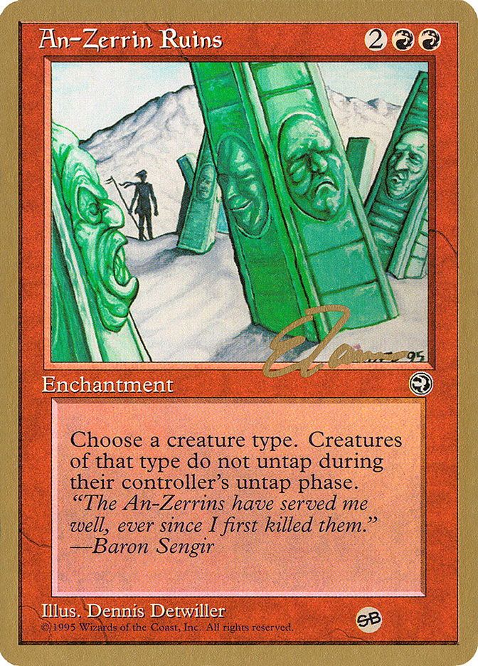 An-Zerrin Ruins (Eric Tam) (SB) [Pro Tour Collector Set] - Magic: The Gathering - Card Brawlers | Quebec | Canada |