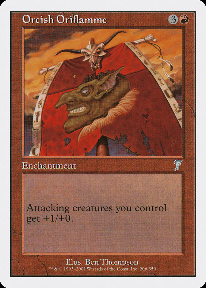 Orcish Oriflamme [Seventh Edition] - Magic: The Gathering - Card Brawlers | Quebec | Canada |