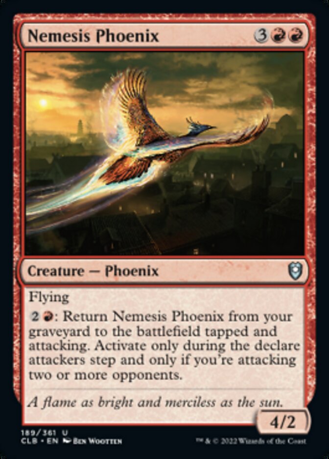 Nemesis Phoenix [Commander Legends: Battle for Baldur's Gate] - Magic: The Gathering - Card Brawlers | Quebec | Canada |