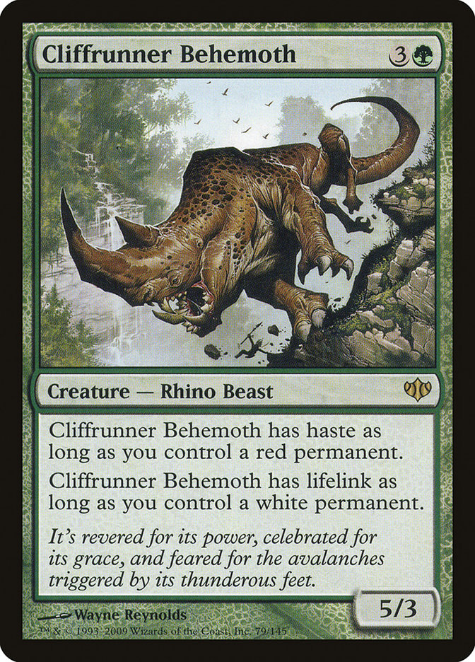 Cliffrunner Behemoth [Conflux] - Magic: The Gathering - Card Brawlers | Quebec | Canada |