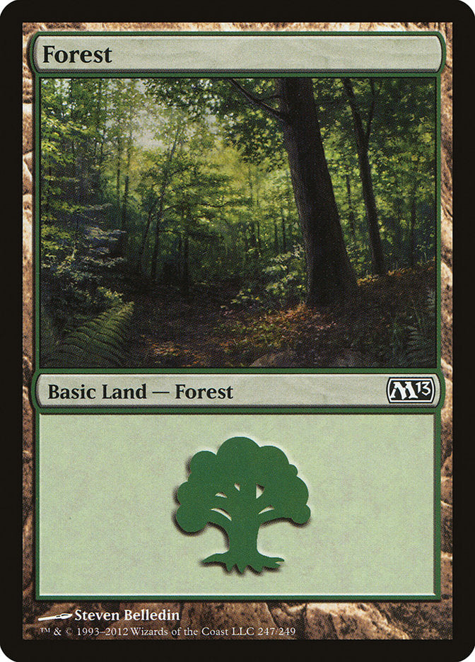 Forest (247) [Magic 2013] - Magic: The Gathering - Card Brawlers | Quebec | Canada |