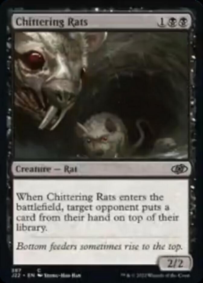 Chittering Rats [Jumpstart 2022] - Magic: The Gathering - Card Brawlers | Quebec | Canada |