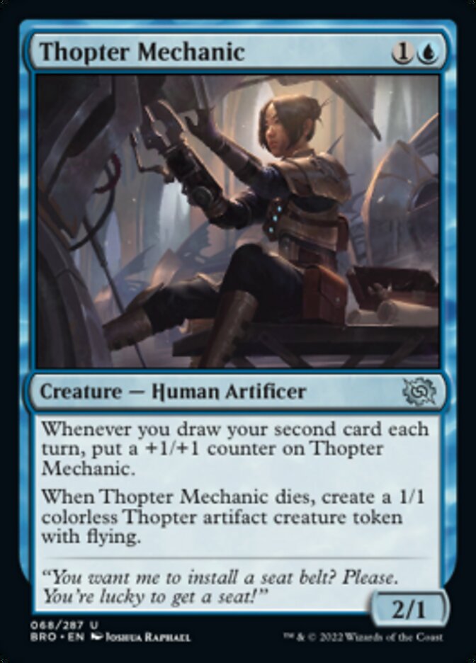 Thopter Mechanic [The Brothers' War] - Magic: The Gathering - Card Brawlers | Quebec | Canada |