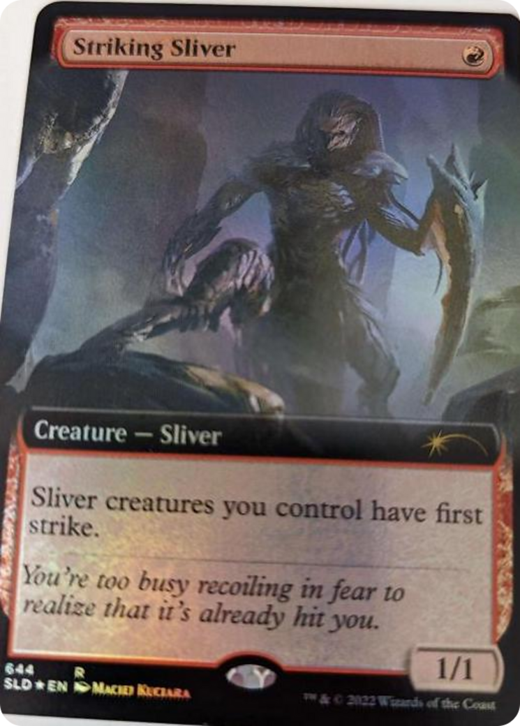 Striking Sliver (Extended Art) [Secret Lair Drop Series] - Magic: The Gathering - Card Brawlers | Quebec | Canada |