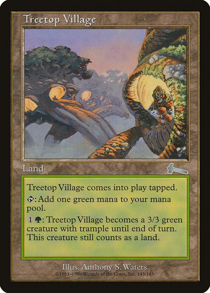Treetop Village [Urza's Legacy] - Magic: The Gathering - Card Brawlers | Quebec | Canada |