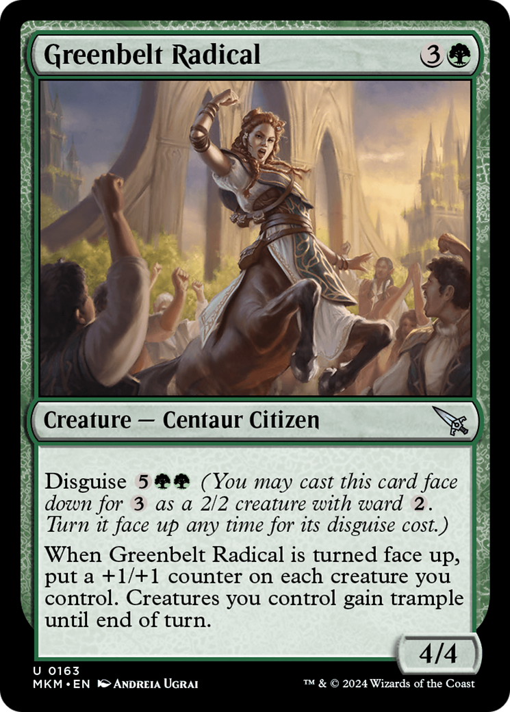 Greenbelt Radical [Murders at Karlov Manor] - Magic: The Gathering - Card Brawlers | Quebec | Canada |