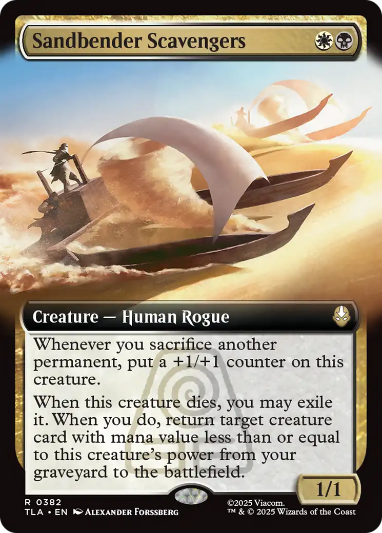 Sandbender Scavengers (Extended Art) [Avatar: The Last Airbender] - Magic: The Gathering - Card Brawlers | Quebec | Canada |