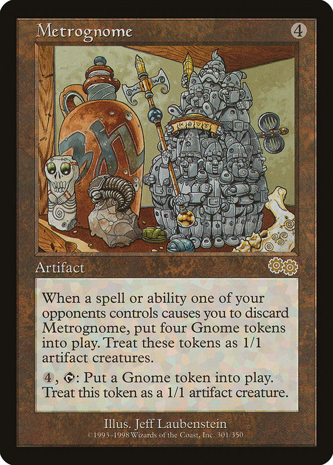 Metrognome [Urza's Saga] - Magic: The Gathering - Card Brawlers | Quebec | Canada |