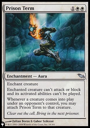 Prison Term [The List] - Magic: The Gathering - Card Brawlers | Quebec | Canada |