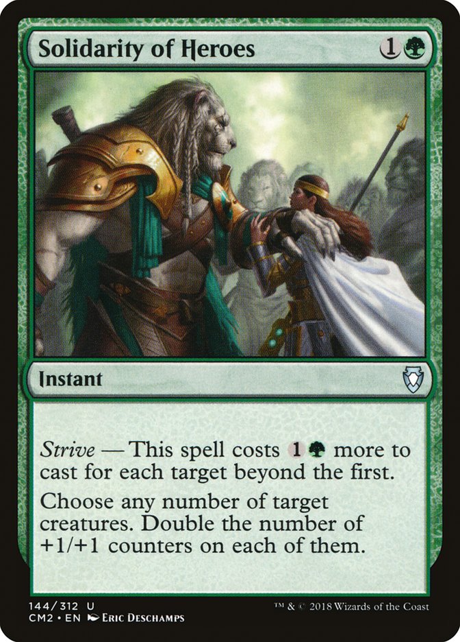 Solidarity of Heroes [Commander Anthology Volume II] - Magic: The Gathering - Card Brawlers | Quebec | Canada |