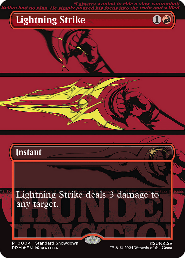 Lightning Strike [Standard Showdown Promos] - Magic: The Gathering - Card Brawlers | Quebec | Canada |