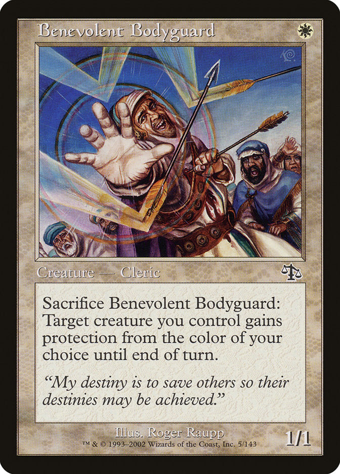 Benevolent Bodyguard [Judgment] - Magic: The Gathering - Card Brawlers | Quebec | Canada |