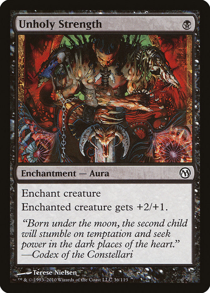 Unholy Strength [Duels of the Planeswalkers] - Magic: The Gathering - Card Brawlers | Quebec | Canada |