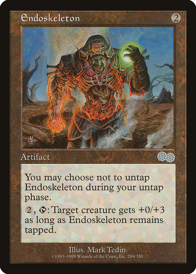 Endoskeleton [Urza's Saga] - Magic: The Gathering - Card Brawlers | Quebec | Canada |