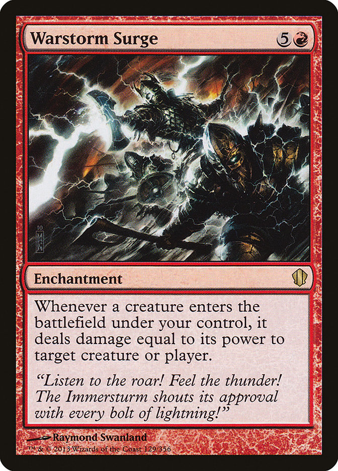Warstorm Surge [Commander 2013] - Magic: The Gathering - Card Brawlers | Quebec | Canada |
