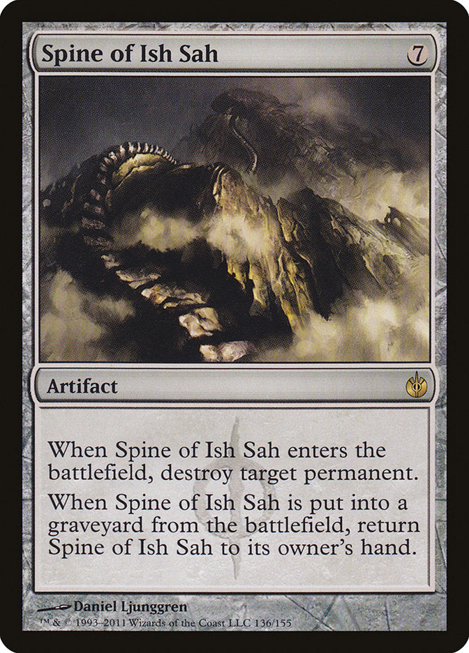 Spine of Ish Sah [Mirrodin Besieged] - Magic: The Gathering - Card Brawlers | Quebec | Canada |