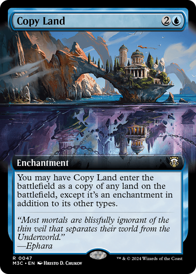Copy Land (Extended Art) [Modern Horizons 3 Commander] - Magic: The Gathering - Card Brawlers | Quebec | Canada |