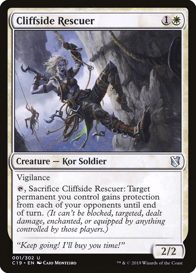 Cliffside Rescuer [Commander 2019] - Magic: The Gathering - Card Brawlers | Quebec | Canada |