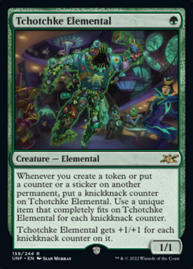 Tchotchke Elemental [Unfinity] - Magic: The Gathering - Card Brawlers | Quebec | Canada |