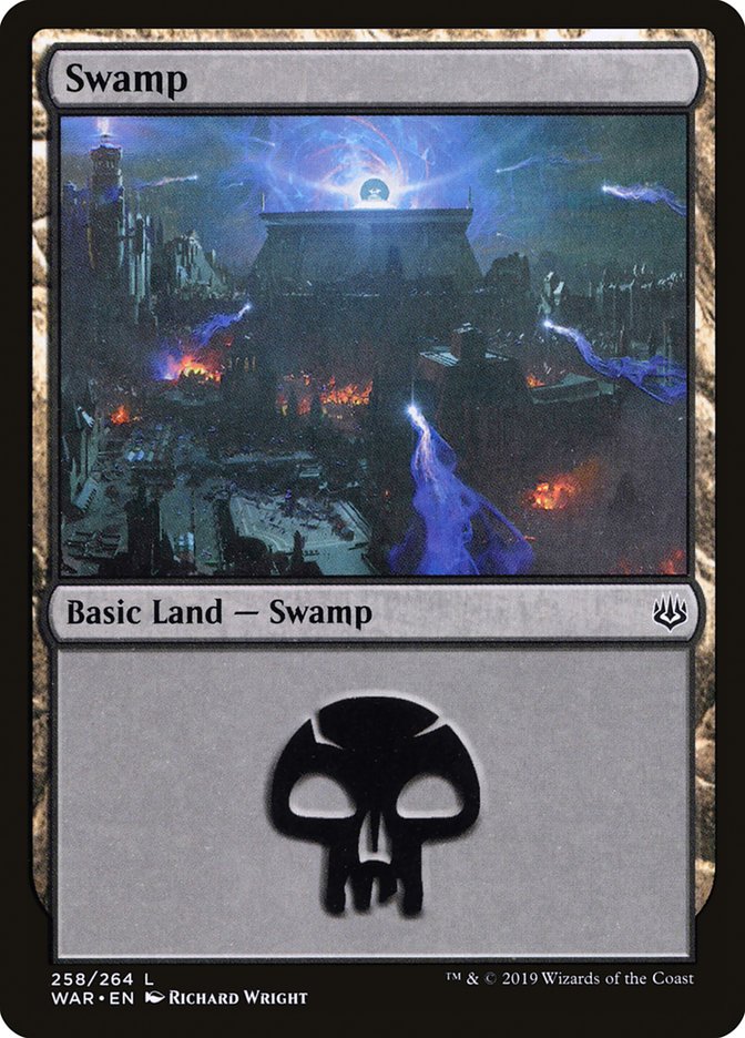 Swamp (258) [War of the Spark] - Magic: The Gathering - Card Brawlers | Quebec | Canada |