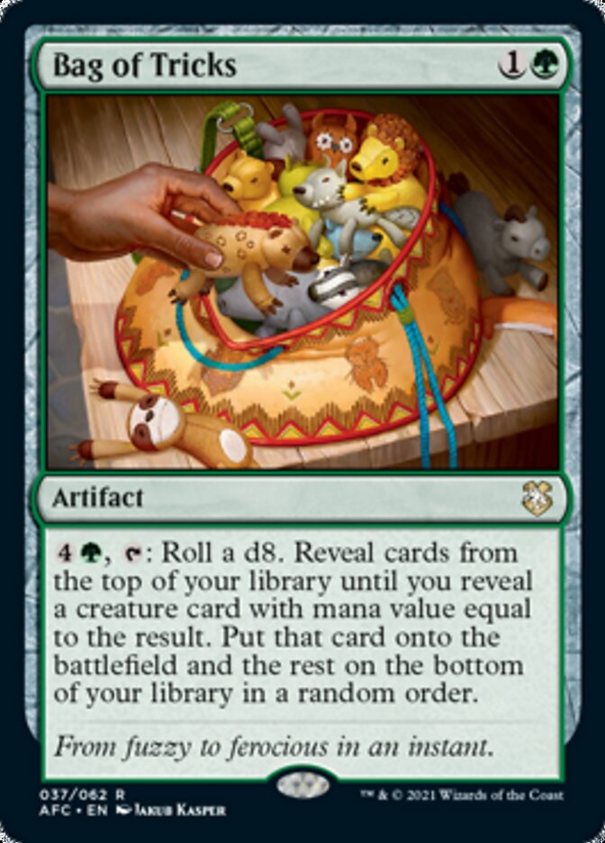 Bag of Tricks [Dungeons & Dragons: Adventures in the Forgotten Realms Commander] - Magic: The Gathering - Card Brawlers | Quebec | Canada |