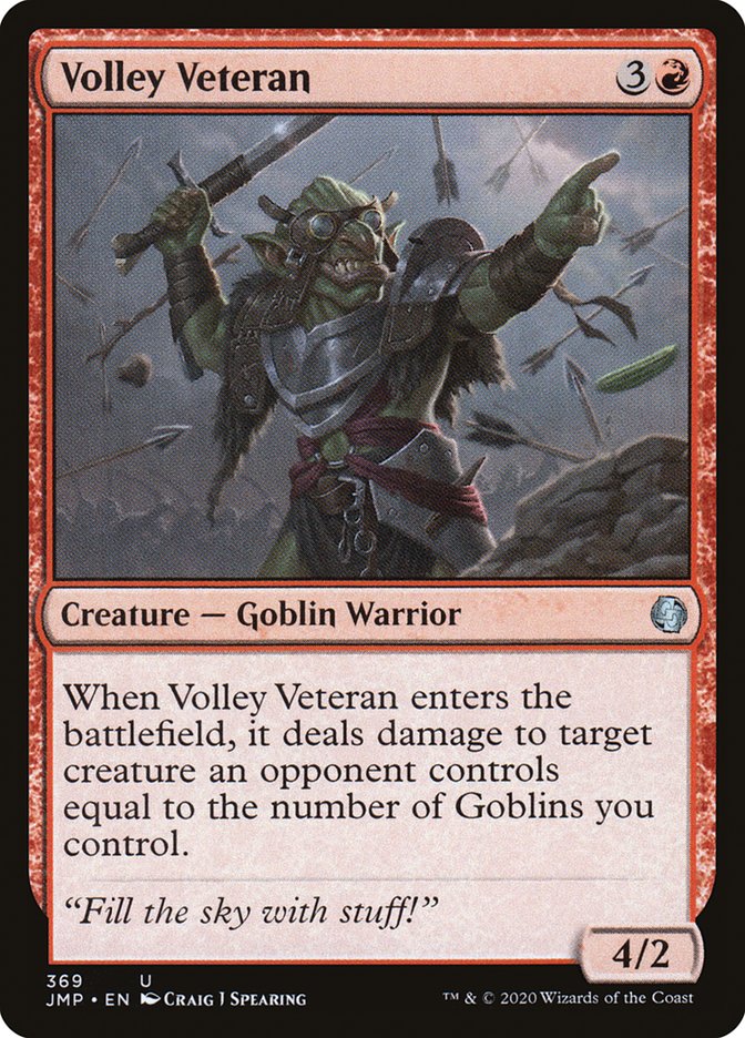 Volley Veteran [Jumpstart] - Magic: The Gathering - Card Brawlers | Quebec | Canada |