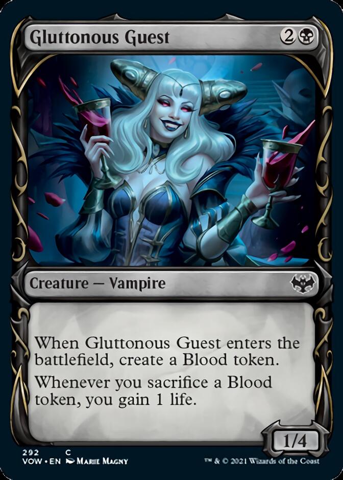 Gluttonous Guest (Showcase Fang Frame) [Innistrad: Crimson Vow] - Magic: The Gathering - Card Brawlers | Quebec | Canada |