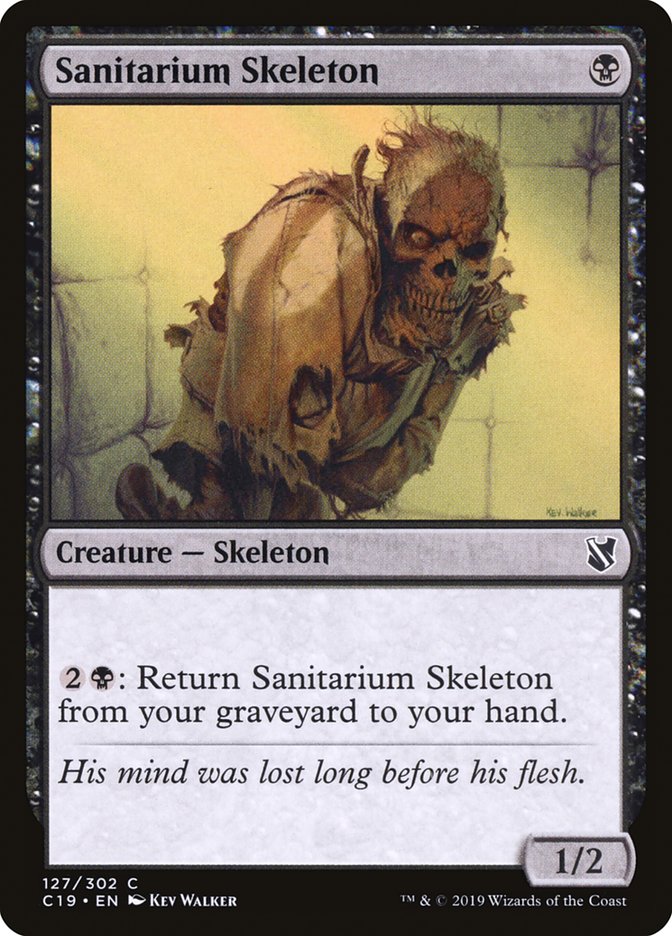 Sanitarium Skeleton [Commander 2019] - Magic: The Gathering - Card Brawlers | Quebec | Canada |