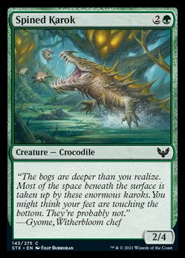 Spined Karok [Strixhaven: School of Mages] - Magic: The Gathering - Card Brawlers | Quebec | Canada |