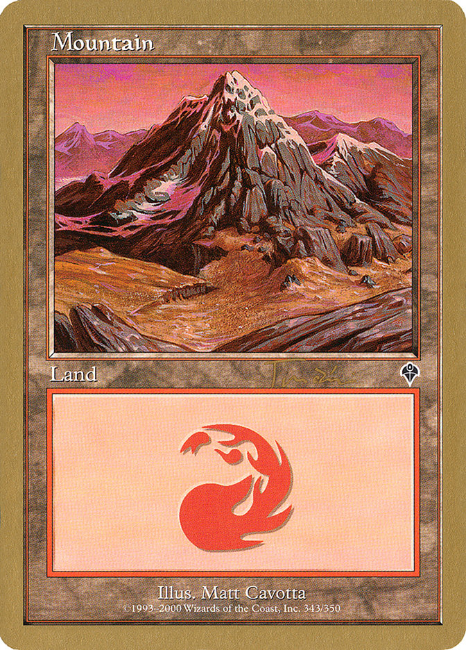 Mountain (jt343a) (Jan Tomcani) (INV) [World Championship Decks 2001] - Magic: The Gathering - Card Brawlers | Quebec | Canada |